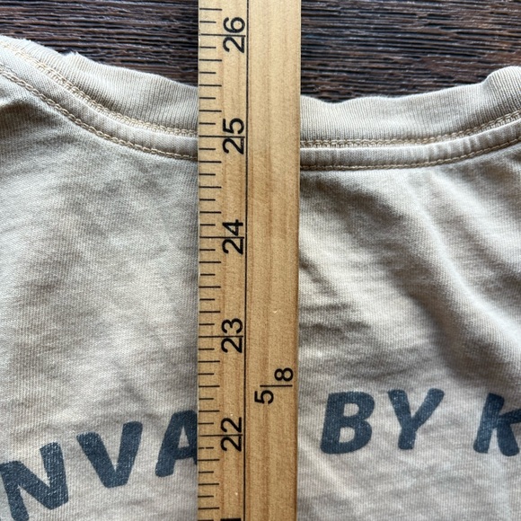 Men's Katin T-Shirt White Beige Logo M Huckberry Surf Beach Kanvas DISTRESSED - Picture 16 of 16